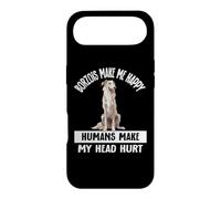 Funny Mens Womens Make Me Happy Not Humans Borzoi Dog Lover Case for iPhone Air
