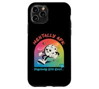 Funny Mentally AFK Physically Still Exist Unfortunately Moon Case for iPhone 11 Pro