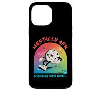 Funny Mentally AFK Physically Still Exist Unfortunately Moon Case for iPhone 13 Pro Max