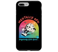 Funny Mentally AFK Physically Still Exist Unfortunately Moon Case for iPhone 7 Plus/8 Plus