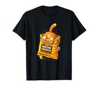 Funny Meow Crunch Cat Snack Thief Approved T-Shirt