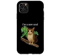 Funny meowl Meme, cat owl Meme brainrot gen Alpha Case for iPhone 11 Pro Max