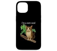 Funny meowl Meme, cat owl Meme brainrot gen Alpha Case for iPhone 13