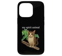 Funny meowl Meme, cat owl Meme brainrot gen Alpha Case for iPhone 13 Pro