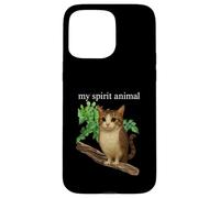 Funny meowl Meme, cat owl Meme brainrot gen Alpha Case for iPhone 15 Pro Max