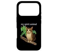 Funny meowl Meme, cat owl Meme brainrot gen Alpha Case for iPhone 17 Pro