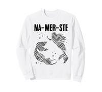 Funny Mermaid Meditation Namerste for Reiki Masters Sweatshirt