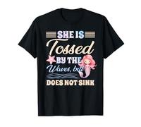Funny Mermaid She Is Tossed By The Wave But Does Not Sink T-Shirt