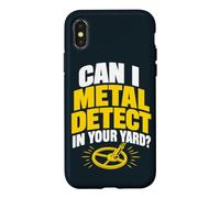 Funny Metal Detecting Treasure Hunting Detectorist Case for iPhone X/XS