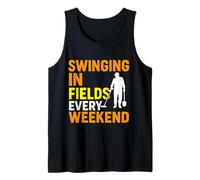 Funny Metal Detector Detecting Gift Present Tank Top
