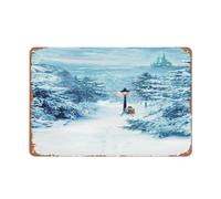 Funny Metal Tin Signs The Chronicles Of Narnia,The Lion,The Witch And The Wardrobe 2005 Movie Poster Tin Sign Wall Plaque Wall Art Funny Gifts For Man Cave Cafe Bar Pub Club Home Decor 5.5×8 Inches