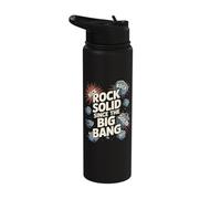 Funny Meteor Rock Solid Since The Big Bang Asteroid Space Stainless Steel Insulated Water Bottle