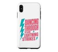 Funny Meteorologist Dancing Through The Lightning Strikes Case for iPhone XS Max