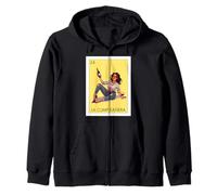 Funny Mexican 24th Birthday Girl Design - La Cumpleañera Zip Hoodie