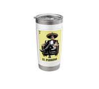 Funny Mexican Baptism Design - El Padrino Stainless Steel Insulated Tumbler