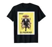 Funny Mexican Baptism El Padrino Proposal 2027 T-Shirt