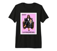 Funny Mexican Baptism La Madrina Proposal 2027 Premium T-Shirt