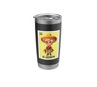 Funny Mexican Blonde Kid Design - El Guerito Stainless Steel Insulated Tumbler