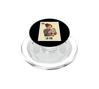 Funny Mexican Design for Aunt Cat Lady Version - La Tia PopSockets PopGrip for MagSafe