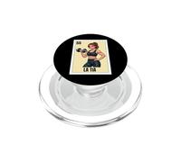 Funny Mexican Design for Aunt Fitness Version - La Tia PopSockets PopGrip for MagSafe