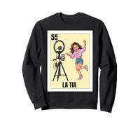 Funny Mexican Design for Aunt - La Tia Influencer Sweatshirt
