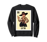 Funny Mexican Design for Aunt - La Tia Jefa Sweatshirt