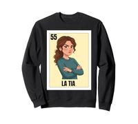 Funny Mexican Design for Aunt - La Tia Toxica Sweatshirt