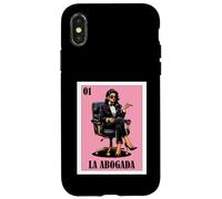 Funny Mexican Design for Hispanas - La Abogada Case for iPhone X/XS
