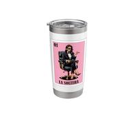 Funny Mexican Design for Latinas - La Soltera Stainless Steel Insulated Tumbler