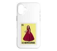 Funny Mexican Design for Quinces - La Quinceanera Red Theme Case for iPhone 16 Plus