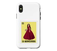 Funny Mexican Design for Quinces - La Quinceanera Red Theme Case for iPhone X/XS
