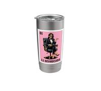Funny Mexican Design for Single Women - La Divorciada Stainless Steel Insulated Tumbler