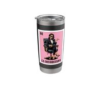 Funny Mexican Design for Single Women - La Divorciada Stainless Steel Insulated Tumbler