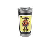 Funny Mexican Design for Uncle - El TIO Stainless Steel Insulated Tumbler