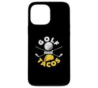 Funny Mexican Dish Favorite Sport Golfer Golf And Tacos Case for iPhone 13 Pro Max