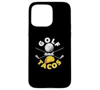 Funny Mexican Dish Favorite Sport Golfer Golf And Tacos Case for iPhone 15 Pro Max