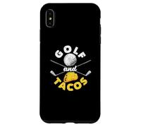 Funny Mexican Dish Favorite Sport Golfer Golf And Tacos Case for iPhone XS Max