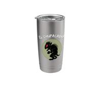 Funny Mexican El Chupacabra Cryptid Lover Stainless Steel Insulated Tumbler