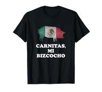 Funny Mexican Food Carnitas Mi Bizcocho Taco Lover T-Shirt