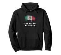 Funny Mexican Food Carnitas Mi Vieja Taco Lover Pullover Hoodie