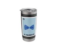Funny Mexican Quiceanera Design - El Chambelan Stainless Steel Insulated Tumbler