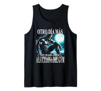 Funny Mexican Saying Spanish Slang Words Sarcastic Skeleton Tank Top