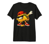 Funny Mexican Taco for Boys Youth Dabbing Dripping Tacos Premium T-Shirt