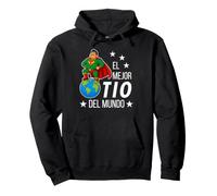 Funny Mexican Uncle Design - El Mejor Tio del Mundo Pullover Hoodie