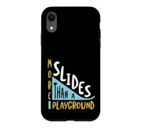 Funny Microbiology Pun More slides than a playground Case for iPhone XR