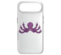 Funny Middle Finger Octopus Meme Adult Humor Graphic Case for iPhone Air