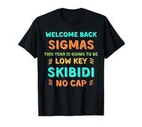 Funny Middle School Teacher Back to School Gen Alpha Skibidi T-Shirt