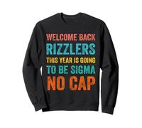 Funny Middle School Teacher Back To School Gen Alpha Slang Sweatshirt