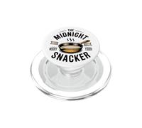 Funny Midnight Snacker Feast Night Time Eater Always Hungry PopSockets PopGrip for MagSafe