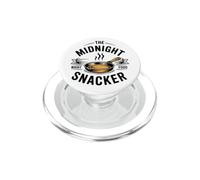 Funny Midnight Snacker Feast Night Time Eater Always Hungry PopSockets PopGrip for MagSafe